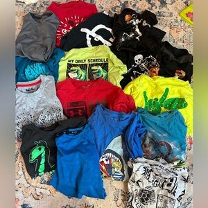 Kids Graphic T-Shirts, long sleeve, pants shirts bundle